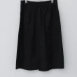 【PINK NEW GIRL】修身前開岔棉質及膝裙 L3610RD(2色)