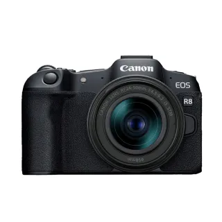 【Canon】EOS R8 RF 24-50mm F4.5-6.3 IS STM 超輕巧全片幅無反光鏡相機(公司貨)
