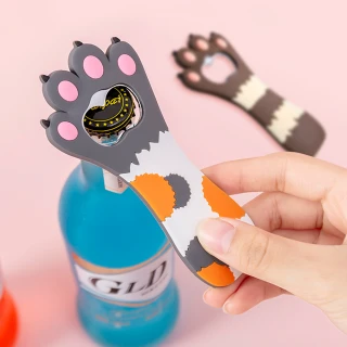 【Airy 輕質系】貓爪造型冰箱磁鐵開瓶器