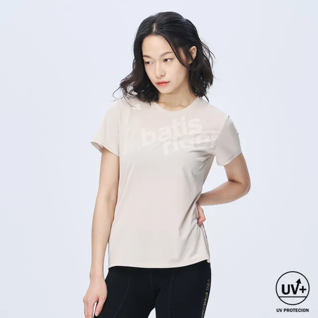 【BATIS 巴帝斯】戶外騎行機能短 T - 女 - 兩色(吸濕排汗、抗UV)