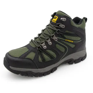 【G.P】男款高筒防水登山休閒鞋-P8873M-60綠色(SIZE:39-44 共二色)