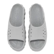 【Crocs】拖鞋 Echo Slide 男鞋 灰 大氣 波波涼拖 卡駱馳(2081701FT)