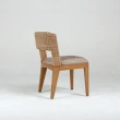 【山茶花家具】藤椅-海草編織 室內椅DC120NA(低椅背餐椅)