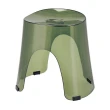 【日本SP SAUCE】沐浴專用30公分安全坐椅(透明軍綠色)