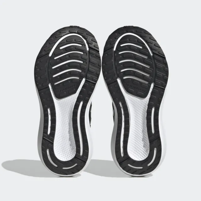 【adidas 愛迪達】運動鞋 童鞋 兒童 魔鬼氈 ULTRABOUNCE 黑 HQ1294