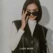 【LADY BOSS】皮革背心洋裝(獨家設計)