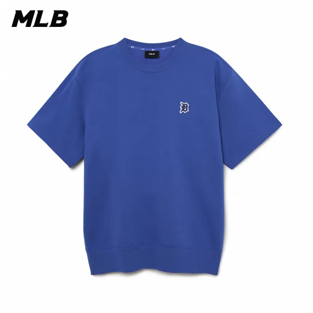 【MLB】小Logo短袖大學T 洋基/巨人/道奇/老虎隊(3AMTB0531-四色任選)