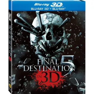 【得利】絕命終結站5 3D+2D 雙碟版 BD