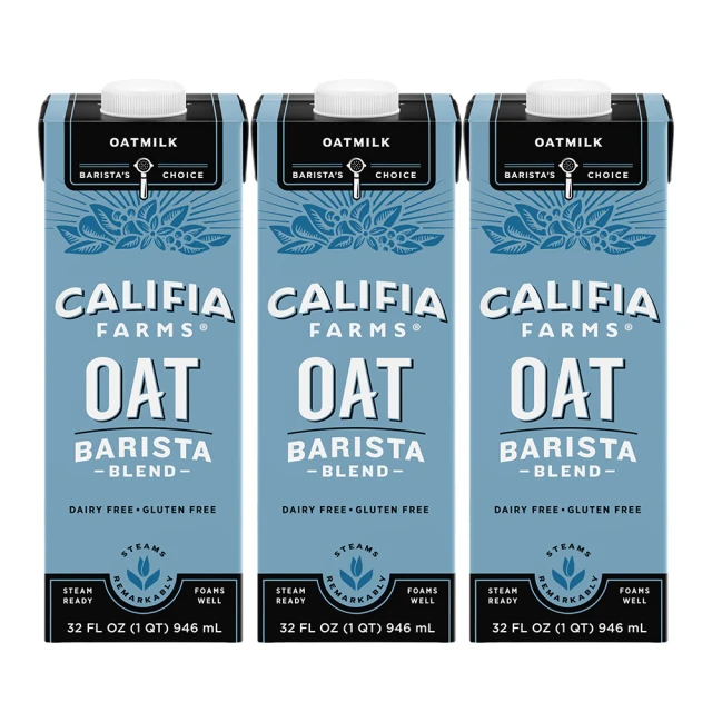 Califia Farms 咖啡師燕麥奶946ml x3入