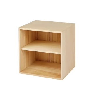 【JEN】松木可組合單個收納櫃書櫃(2款可選)