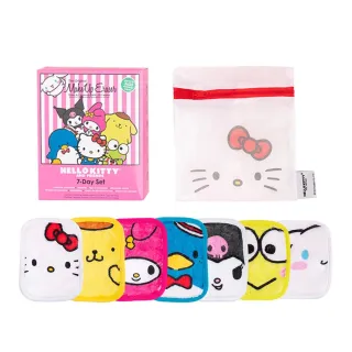 【Makeup Eraser】原創魔法卸妝巾-Hello Kitty三麗鷗家族七件組(專櫃公司貨)