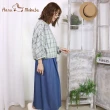 【Hana Mokuba】花木馬日系女裝兩件式格紋洋裝(洋裝)