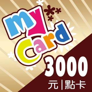 【MyCard】崩壞：星穹鐵道3000點點數卡