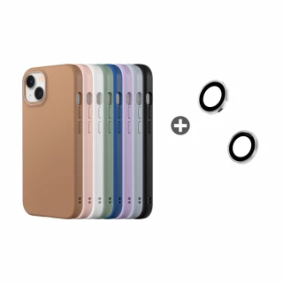 【RHINOSHIELD 犀牛盾】iPhone 14 Plus 6.7吋 耐衝殼鏡頭貼組｜SolidSuit手機殼+鏡頭保護貼