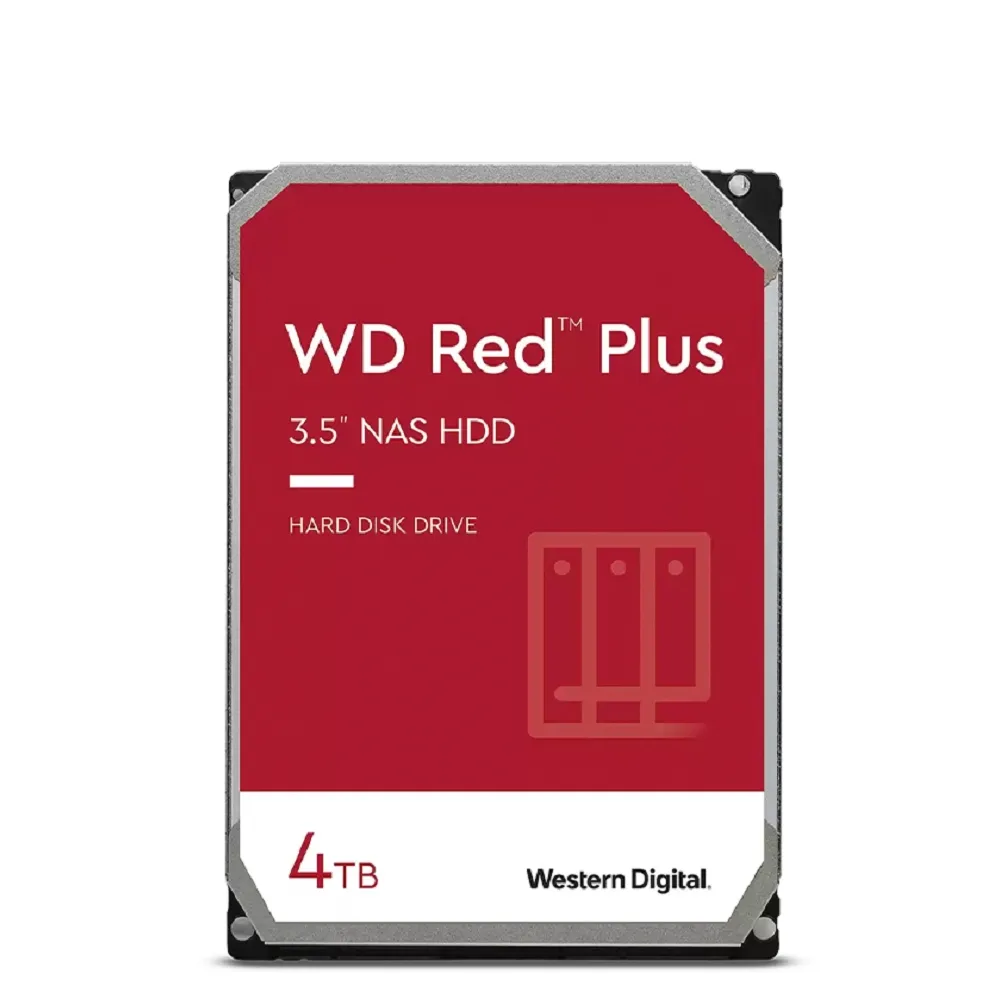 【WD 威騰】4入 ★ 紅標 Plus 4TB 3.5吋 5400轉 256MB NAS 內接硬碟(WD40EFPX)