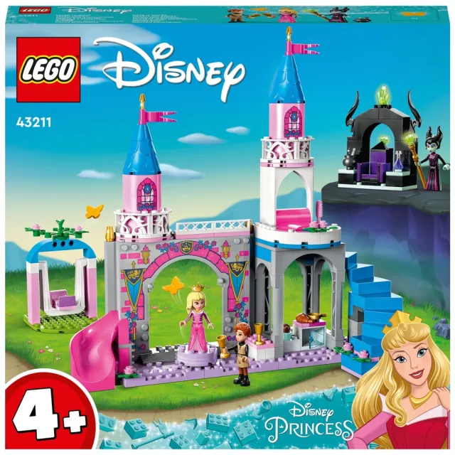 【LEGO 樂高】43211 迪士尼公主系列 睡美人 Disney-Aurora”s Castle(奧蘿拉 城堡 積木)