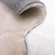 【Fuwaly】德國Esprit home 沫影造型地毯-70x140 cm  ESP2818-01(不規則 白色)