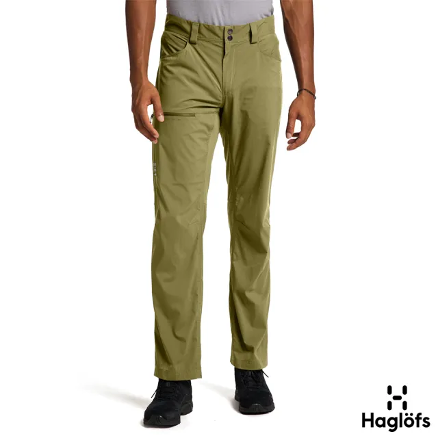 【Haglofs】男 Lite Standard 輕量快乾長褲(橄欖綠)