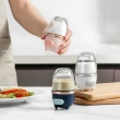 【Dagebeno荷生活】食品級材質健康可控量調味瓶 一鍵定量出鹽單手操作鹽罐(1入)