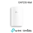 【TP-Link】EAP235-Wall AC1200 無線 MU-MIMO 雙頻Wi-Fi Gigabit 嵌牆式基地台(無線AP)