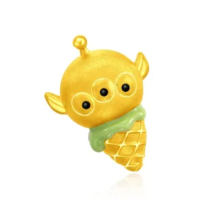 【周大福】玩具總動員系列 三眼怪冰淇淋黃金路路通串珠