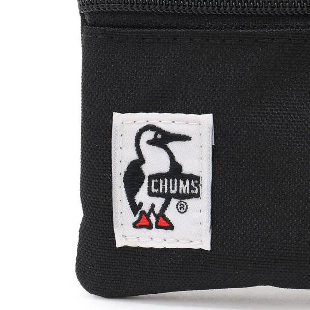 【CHUMS】CHUMS Recycle Dual Soft Case零錢包 黑色 Outdoor(CH603574K001)