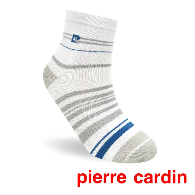 【pierre cardin 皮爾卡登】8雙組CollBest撞色休閒短襪(短襪/中性襪/涼爽)