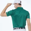 【Snowbee 司諾比】男士數位V線條短袖Polo衫(高爾夫球衫 球衣 高球上衣 網球 上班 運動 爬山)