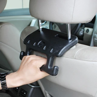 【E.dot】車用椅背掛勾/安全扶手