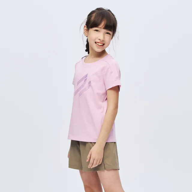 【BATIS 巴帝斯】速乾透氣運動短T - 女童 - 兩色(吸濕排汗、抗UV)