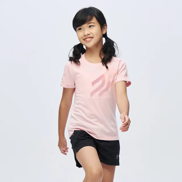 【BATIS 巴帝斯】速乾透氣運動短T - 女童 - 兩色(吸濕排汗、抗UV)