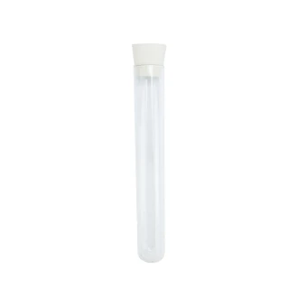 【職人實驗】185-GTP30200*2玻璃實驗管 耐熱 試驗管 科學實驗 試管玻璃花瓶(2入玻璃試管附橡膠塞3x20cm)
