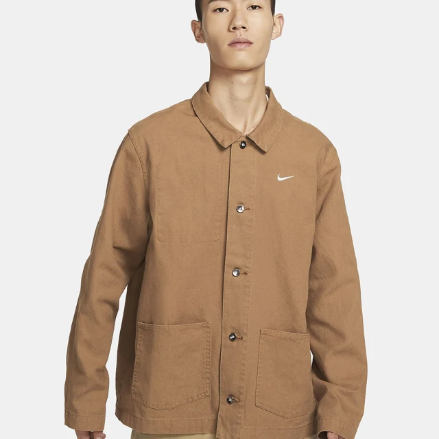 NIKE 耐吉 工裝外套 休閒 AS M NL CHORE COAT JKT UL 男 棕色(DQ5185270)