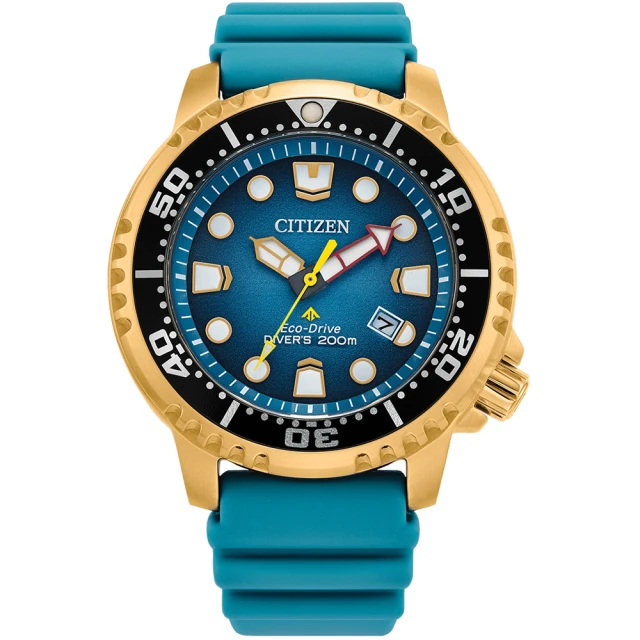 【CITIZEN 星辰】PROMASTER 限量靜謐海洋200米潛水錶-44mm 母親節 禮物(BN0162-02X)