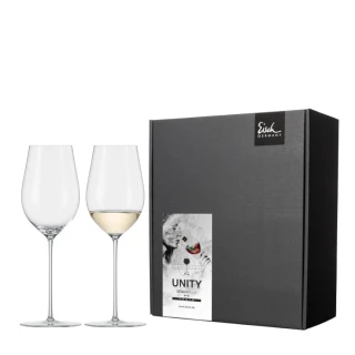 【Eisch】德國Unity SensisPlus 手工白酒杯/無鉛水晶玻璃杯/手工杯-410ml/2入組