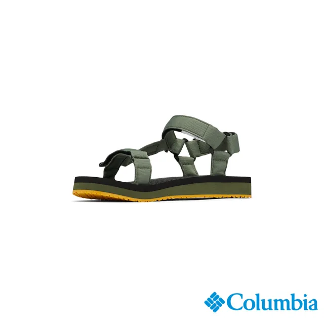 【Columbia 哥倫比亞官方旗艦】男款-BREAKSIDER™男涼鞋-灰綠(UBM04860GG)