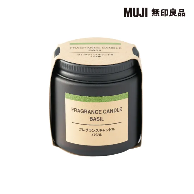 【MUJI 無印良品】芬香蠟燭.羅勒香味/85g