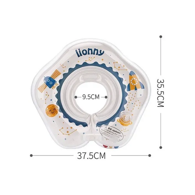 【Lionny】兒童游泳圈(新生兒充氣脖圈嬰兒頸圈)
