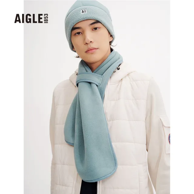 AIGLE】刷毛保暖圍巾(AG-2A510A235 藍灰) - momo購物網- 好評推薦-2023