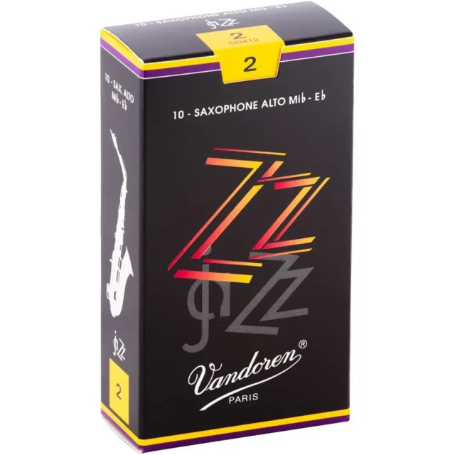 【Vandoren】A-ZZ 法國 Vandoren ZZ 中音薩克斯風竹片 10片裝(Alto SAX REEDS)