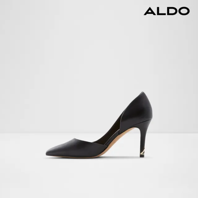 【ALDO】VRALG-典雅單口素面高跟鞋-女鞋(黑色)
