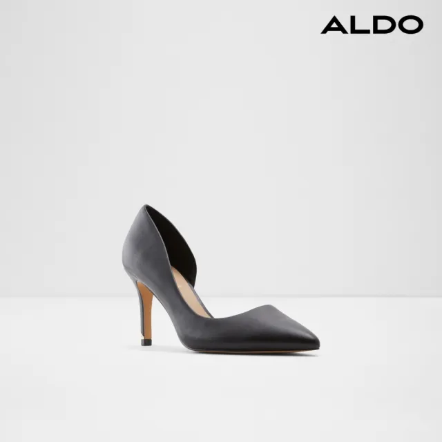 【ALDO】VRALG-典雅單口素面高跟鞋-女鞋(黑色)