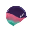 【Zoggs】兒童極光矽膠泳帽(游泳/海邊/比賽/競賽/訓練/鐵人/三鐵/配件)