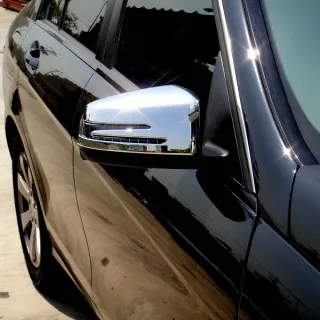 【IDFR】Benz 賓士 B W246 2012~2014 鍍鉻銀 後視鏡蓋 外蓋飾貼(後視鏡蓋 後照鏡蓋 照後鏡蓋)
