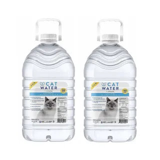 【Catwater促泌康】喵喝水/冰川水4L-2入組(貓咪飲用水/泌尿道保健專用)