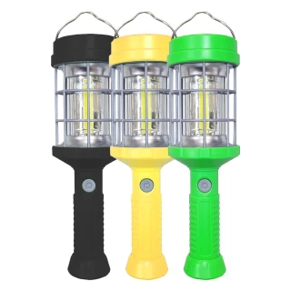 【明沛】5W COB LED充電手電筒(360度照明-可吊掛-磁吸設計-露營燈-工作燈-登山-維修-顏色隨機出貨-MP8358)