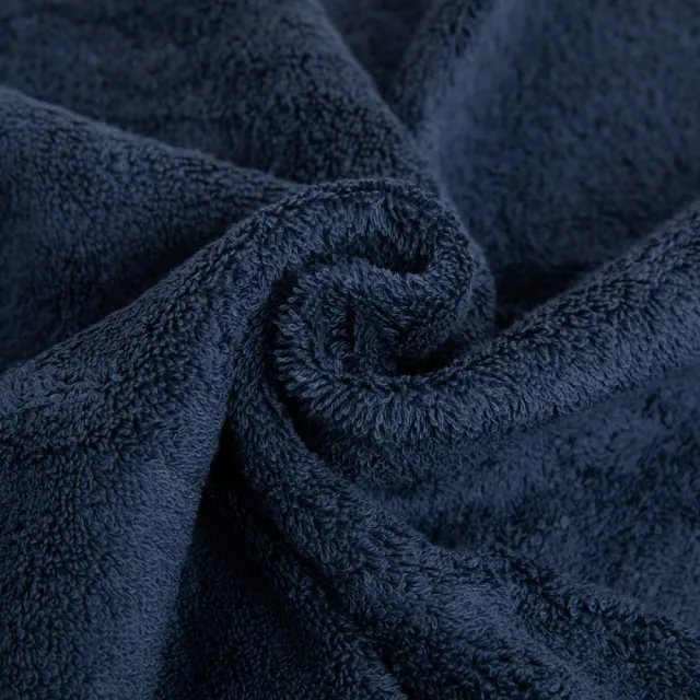 【HOLA】尊爵超柔埃及棉加大毛巾-寶石藍 50*90