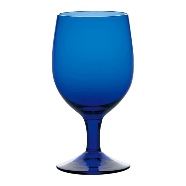 【TOYO SASAKI】東洋佐佐木 日本製藍色高腳杯340ml(35006HS-UB)