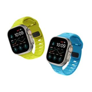 【NOMAD】Apple Watch 49/46/45/44mm 專用運動風FKM橡膠錶帶(限量版)