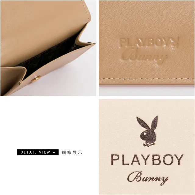 【PLAYBOY】短夾 Viva+系列(粉色)